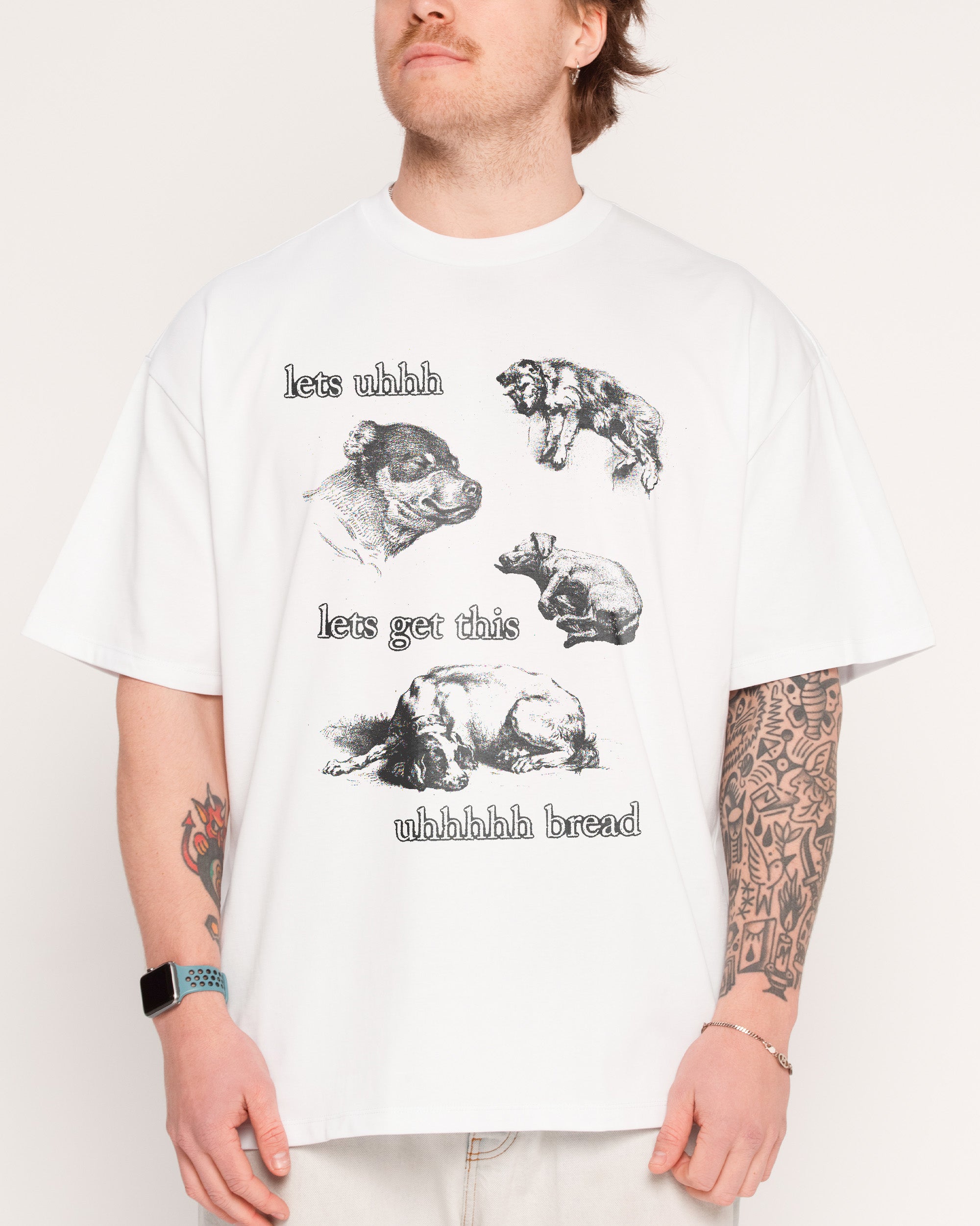 Lets Get This Bread Oversized Tee