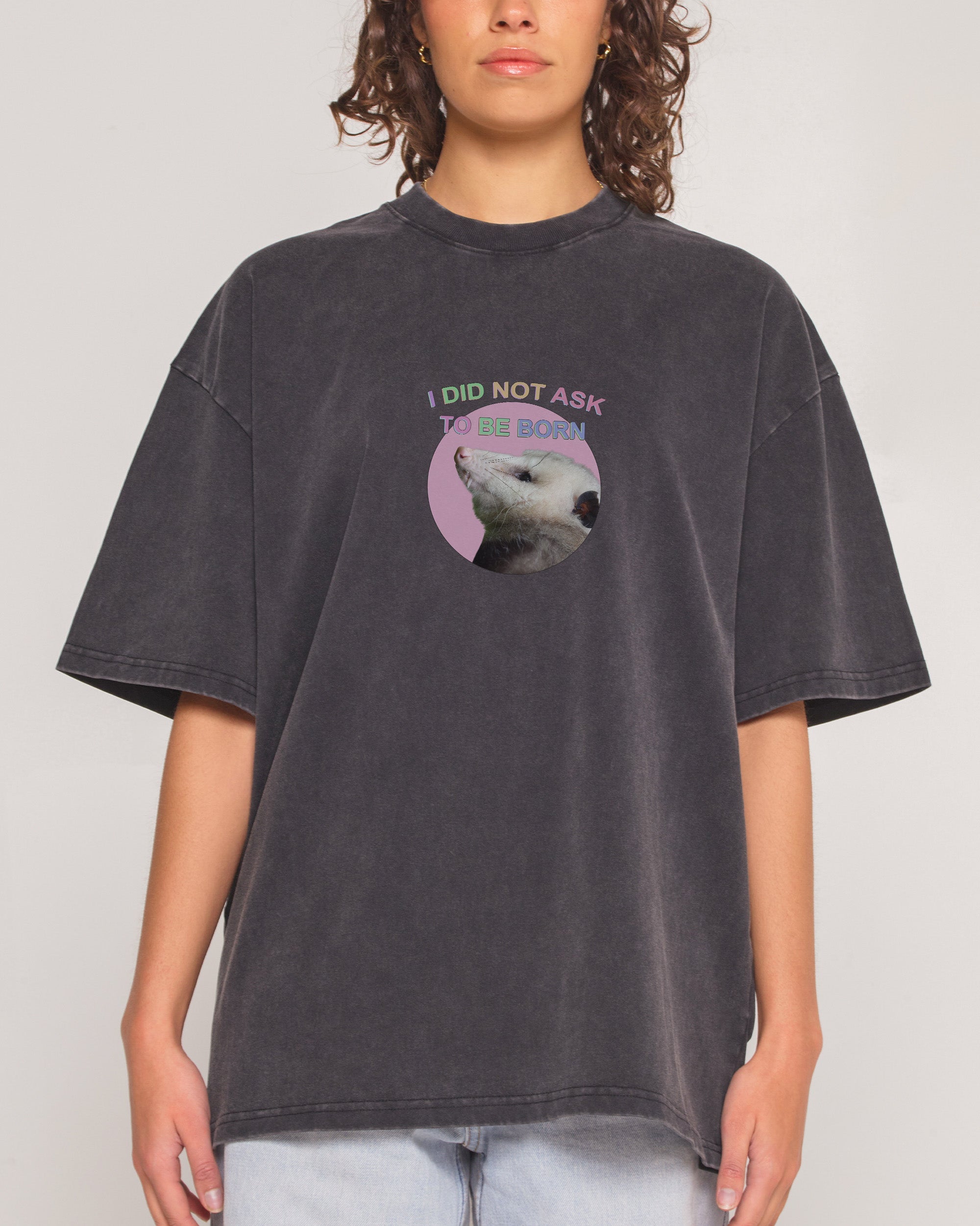 I Did Not Ask Oversized Tee