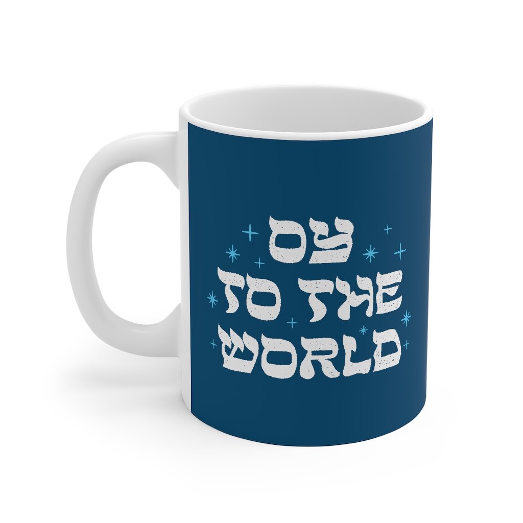 Oy To The World Coffee Mug