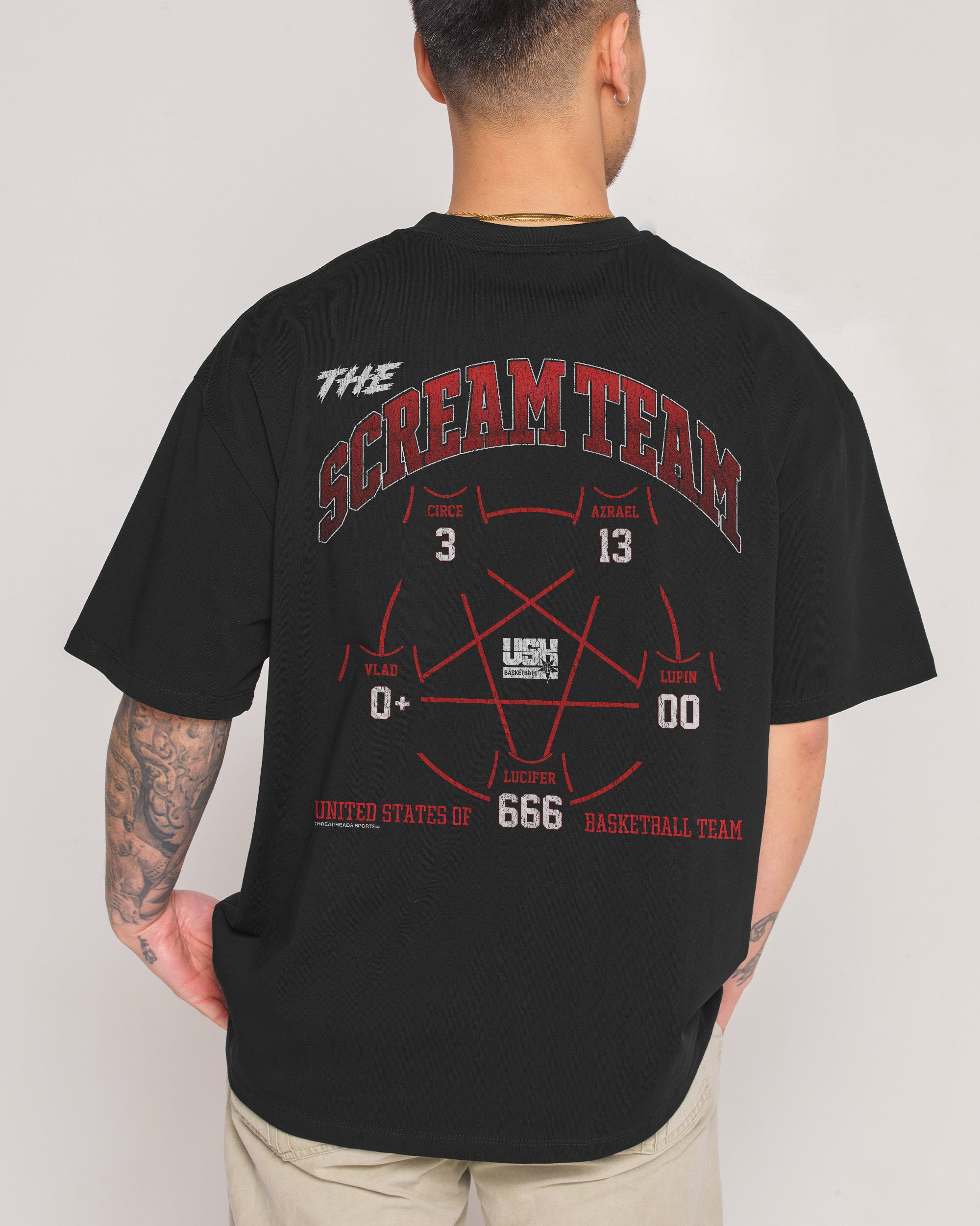 Scream Team Oversized Tee