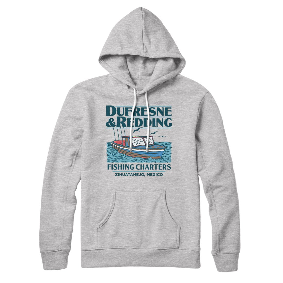 Dufresne & Redding Fishing Charters Unisex Pullover Hoodie - Cotton Polyester