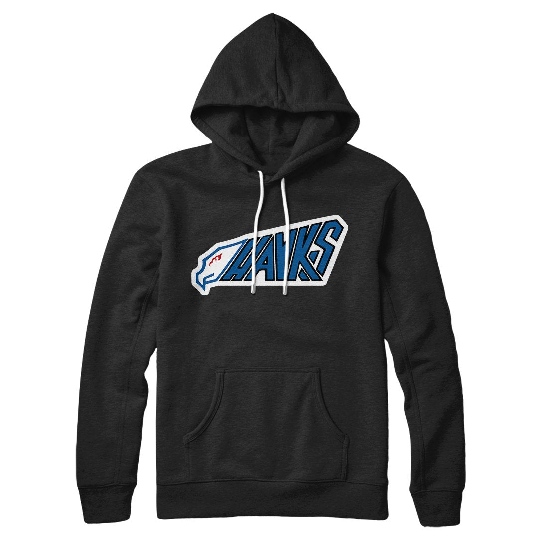 HAWKS Unisex Cotton Polyester Pullover Hoodie with Hood and Kangaroo Pocket
