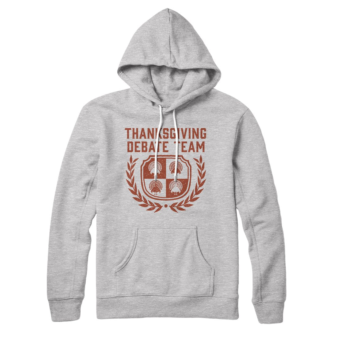 Thanksgiving Debate Team Pullover Hoodie Boomers vs Millennials Unisex Cotton Polyester