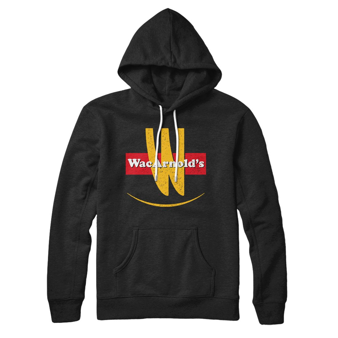 WacArnold's Unisex Pullover Hoodie - Cotton Polyester Blend, Loose Fit, Kangaroo Pocket