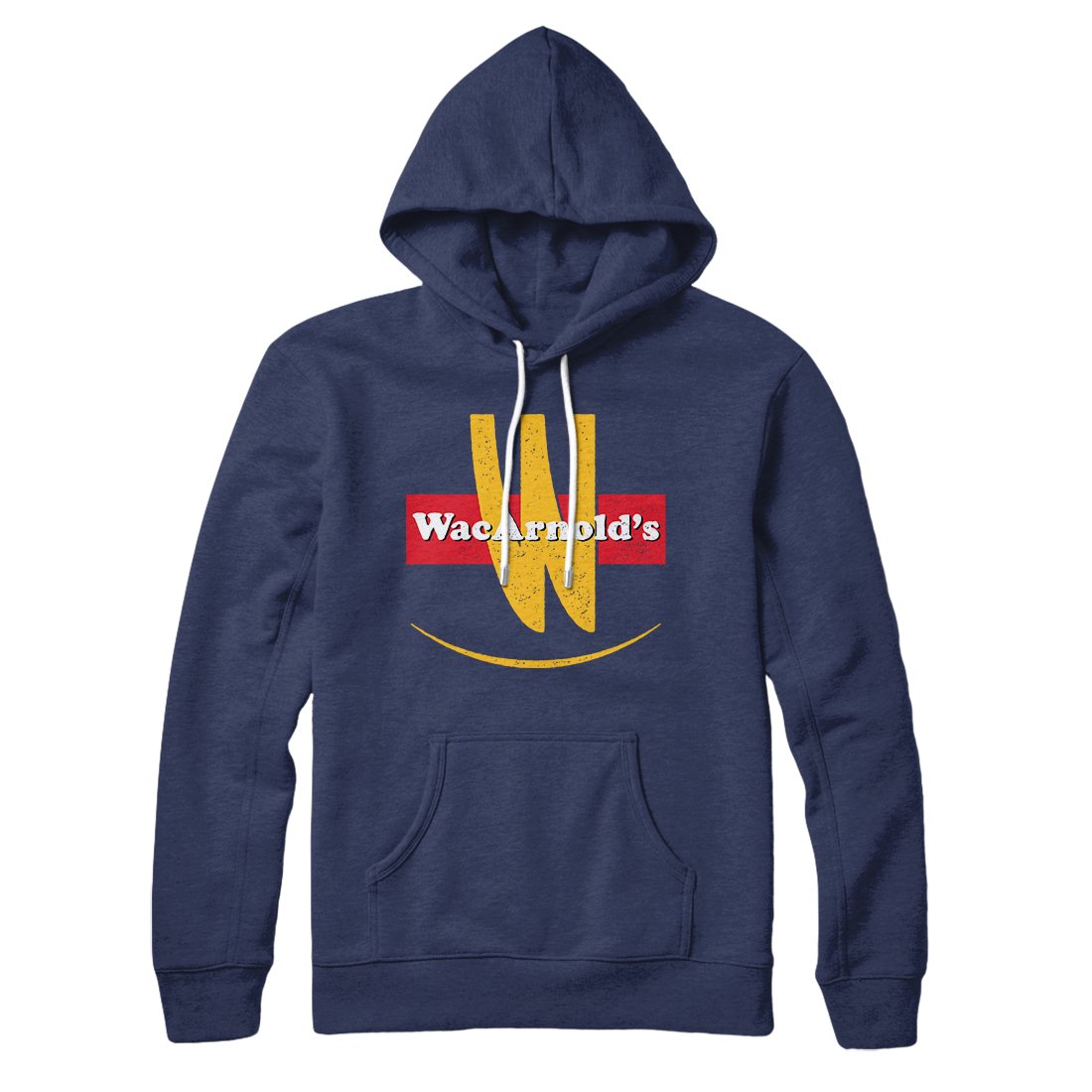 WacArnold's Unisex Pullover Hoodie - Cotton Polyester Blend, Loose Fit, Kangaroo Pocket